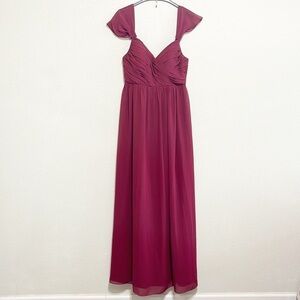 Reverly Kennedy Chiffon Bridesmaid Dress Size 8